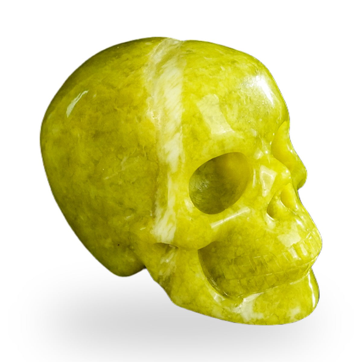 Serpentine crystal skull 2.2" SKH20XJ11 photo 4