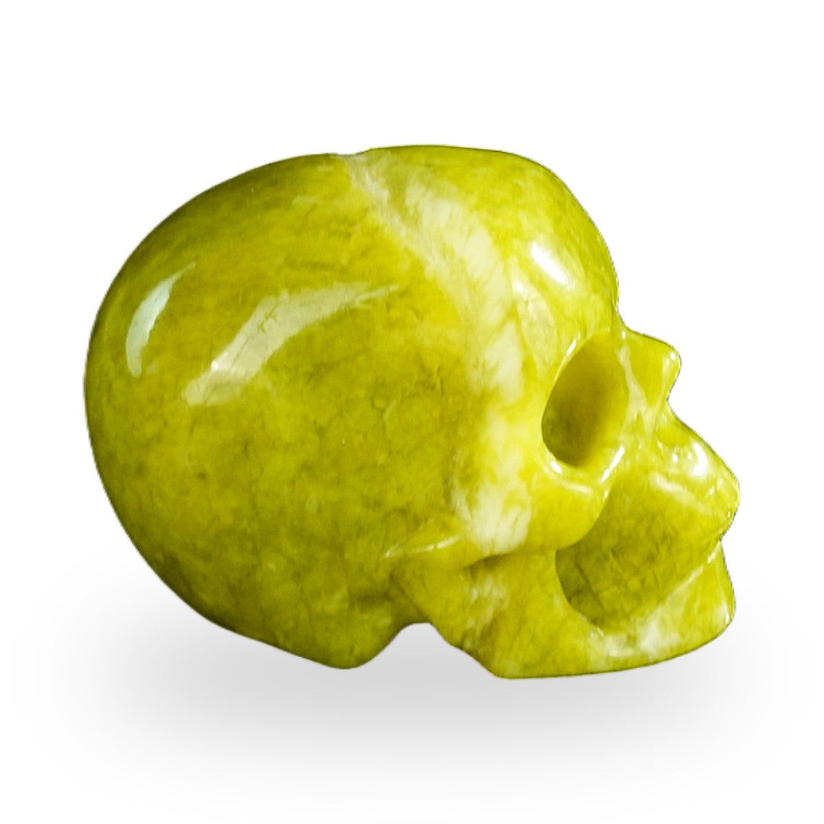Serpentine crystal skull 2.2" SKH20XJ11 photo 5