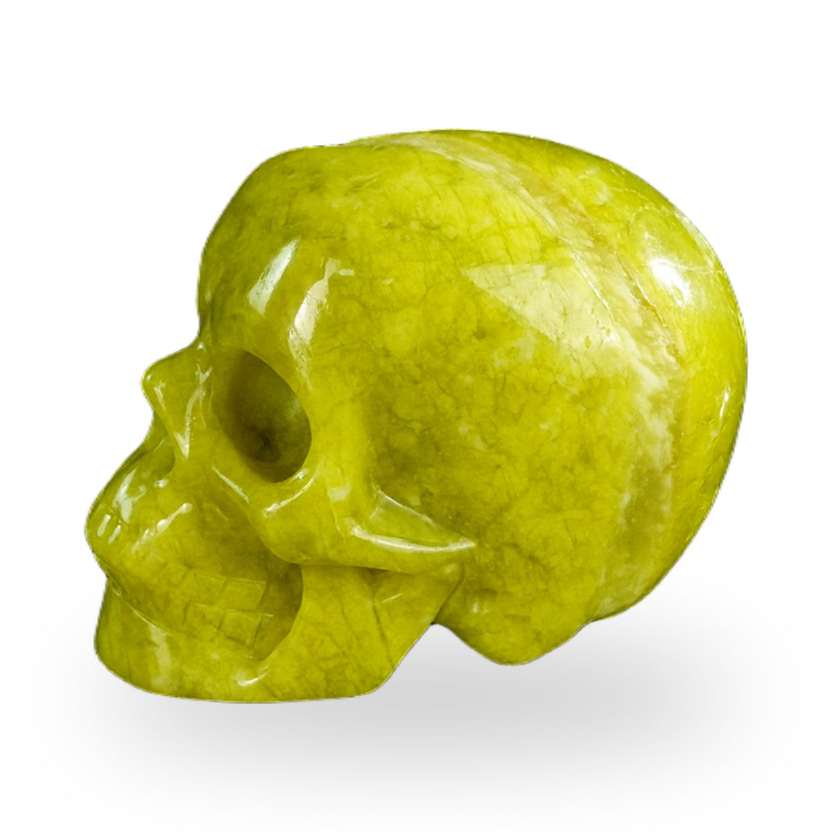 Serpentine crystal skull 2.2" SKH20XJ11 photo 6