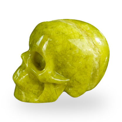 Serpentine crystal skull 2.2" SKH20XJ11 photo 6