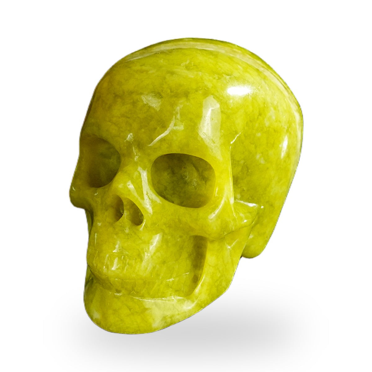 Serpentine crystal skull 2.2" SKH20XJ11 photo 8