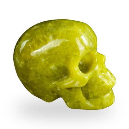 Serpentine crystal skull 2.2" SKH20XJ12 photo 5