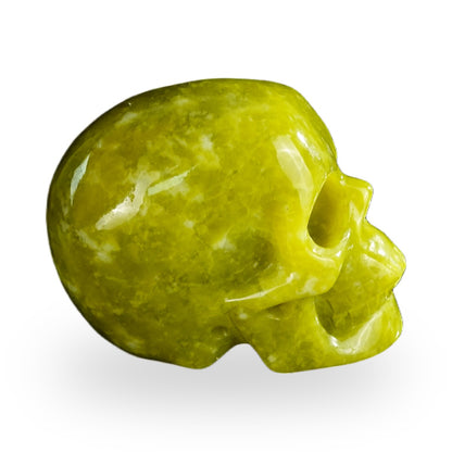 Serpentine crystal skull 2.2" SKH20XJ12 photo 6