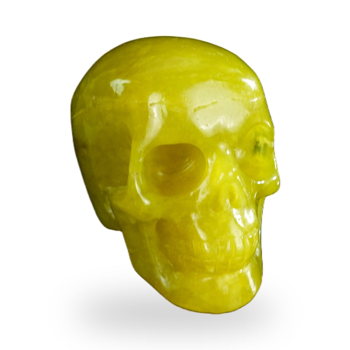Serpentine crystal skull 2.2" SKH20XJ13 photo 2