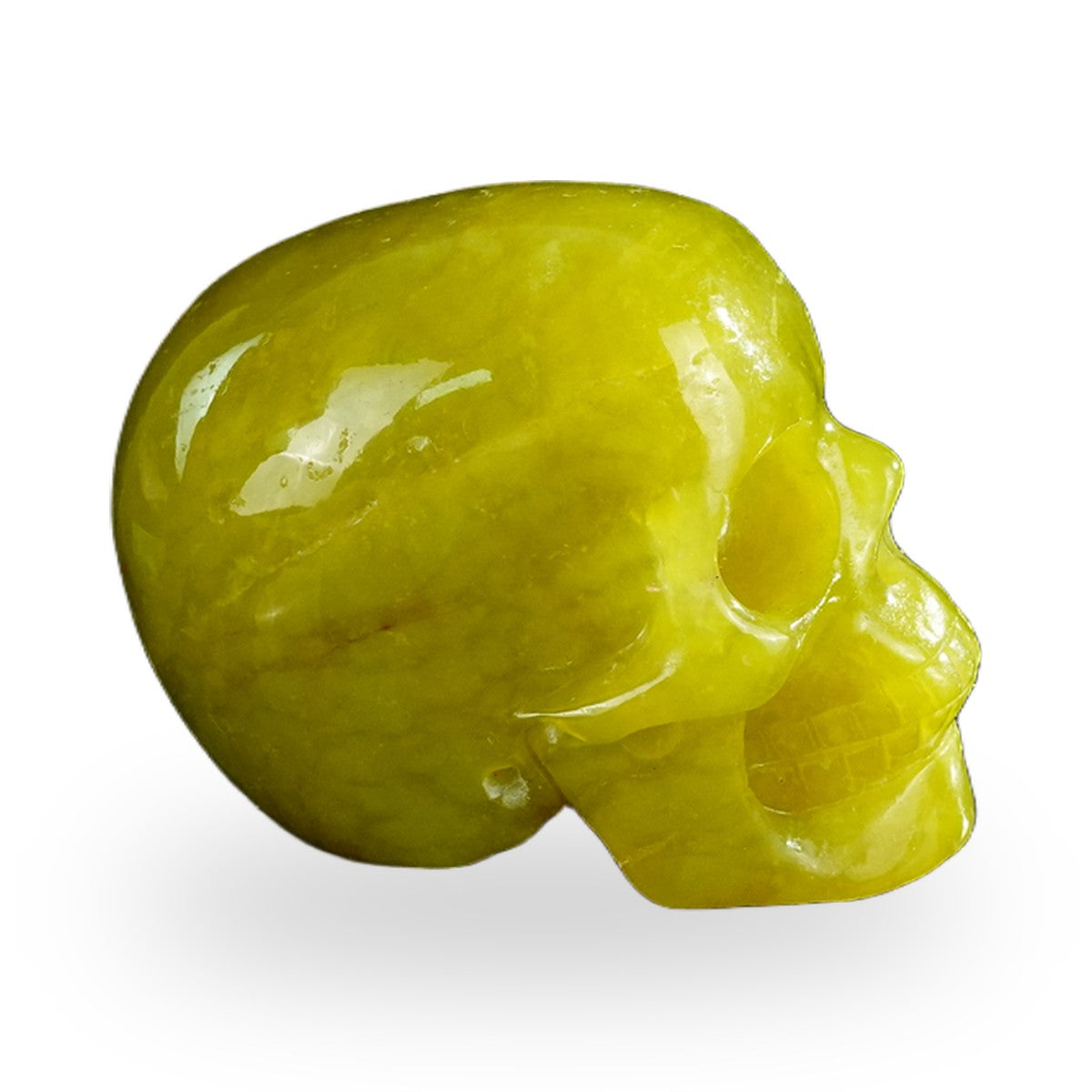 Serpentine crystal skull 2.2" SKH20XJ13 photo 4