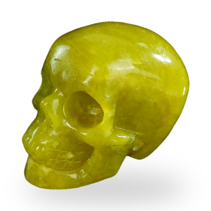 Serpentine crystal skull 2.2" SKH20XJ13 photo 7