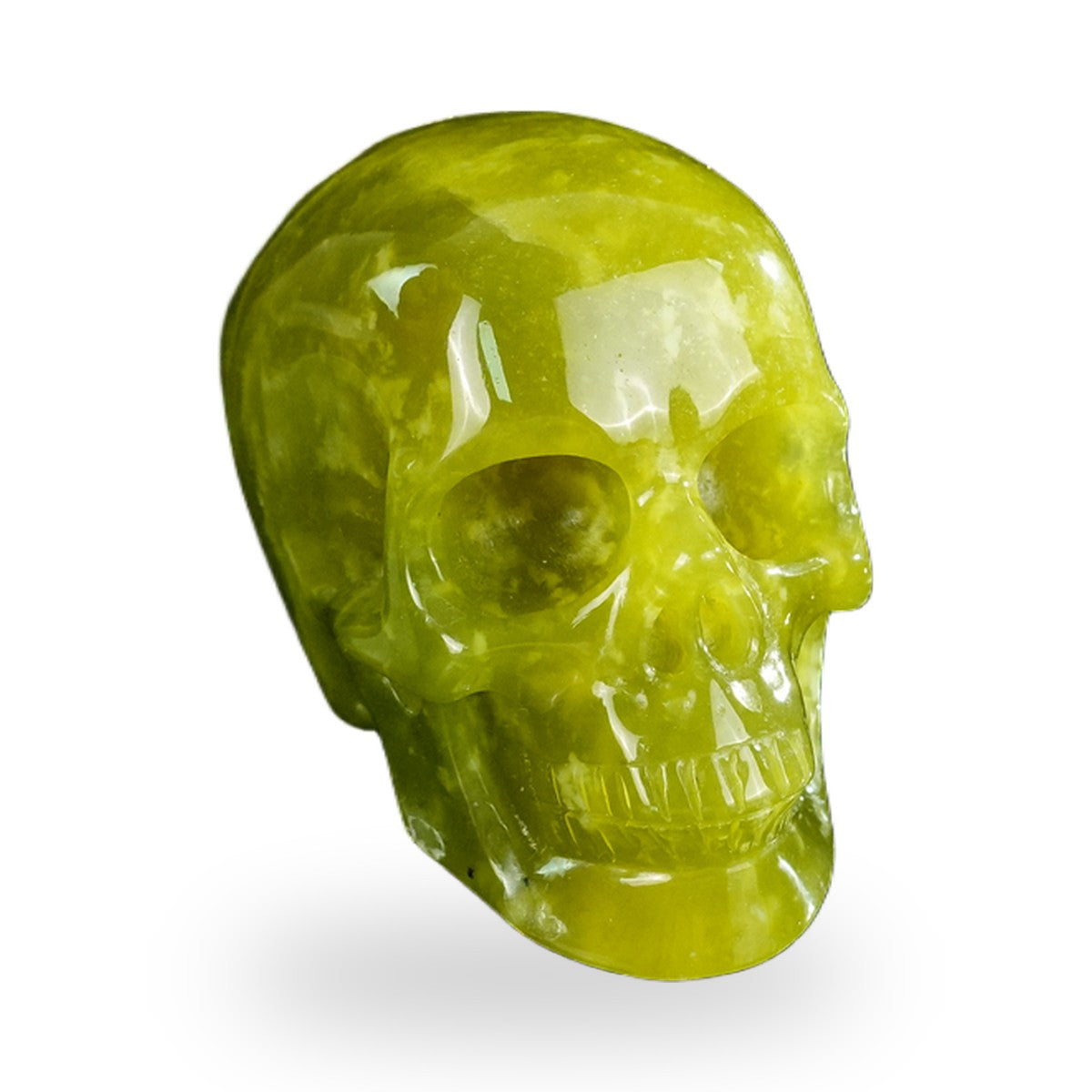 Serpentine crystal skull 2.2" SKH20XJ14 photo 2