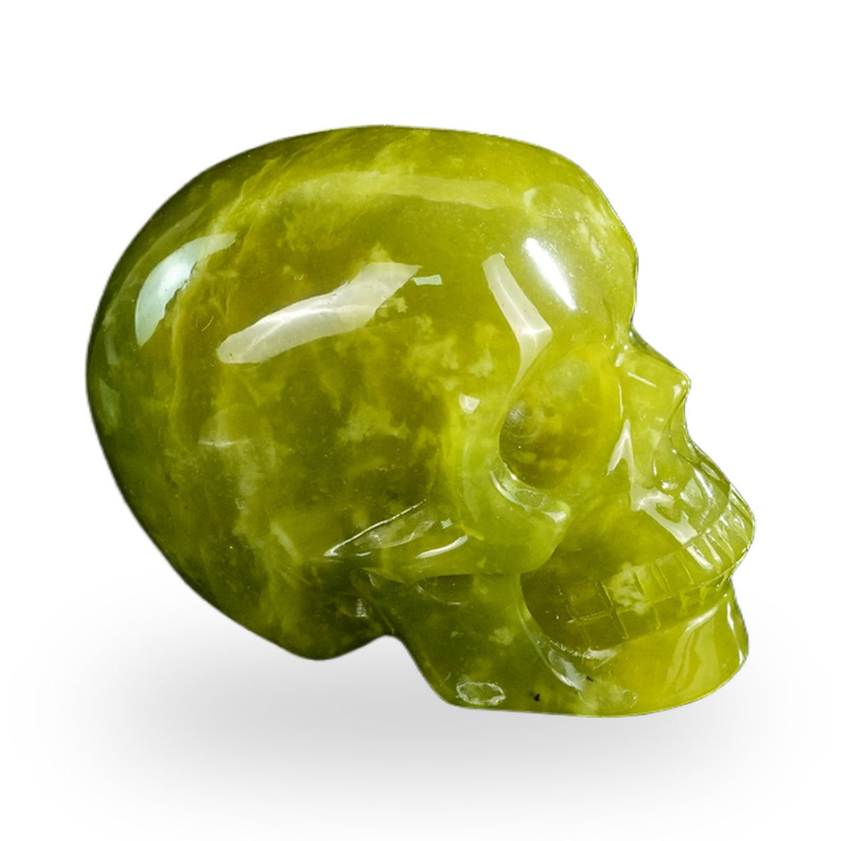 Serpentine crystal skull 2.2" SKH20XJ14 photo 4