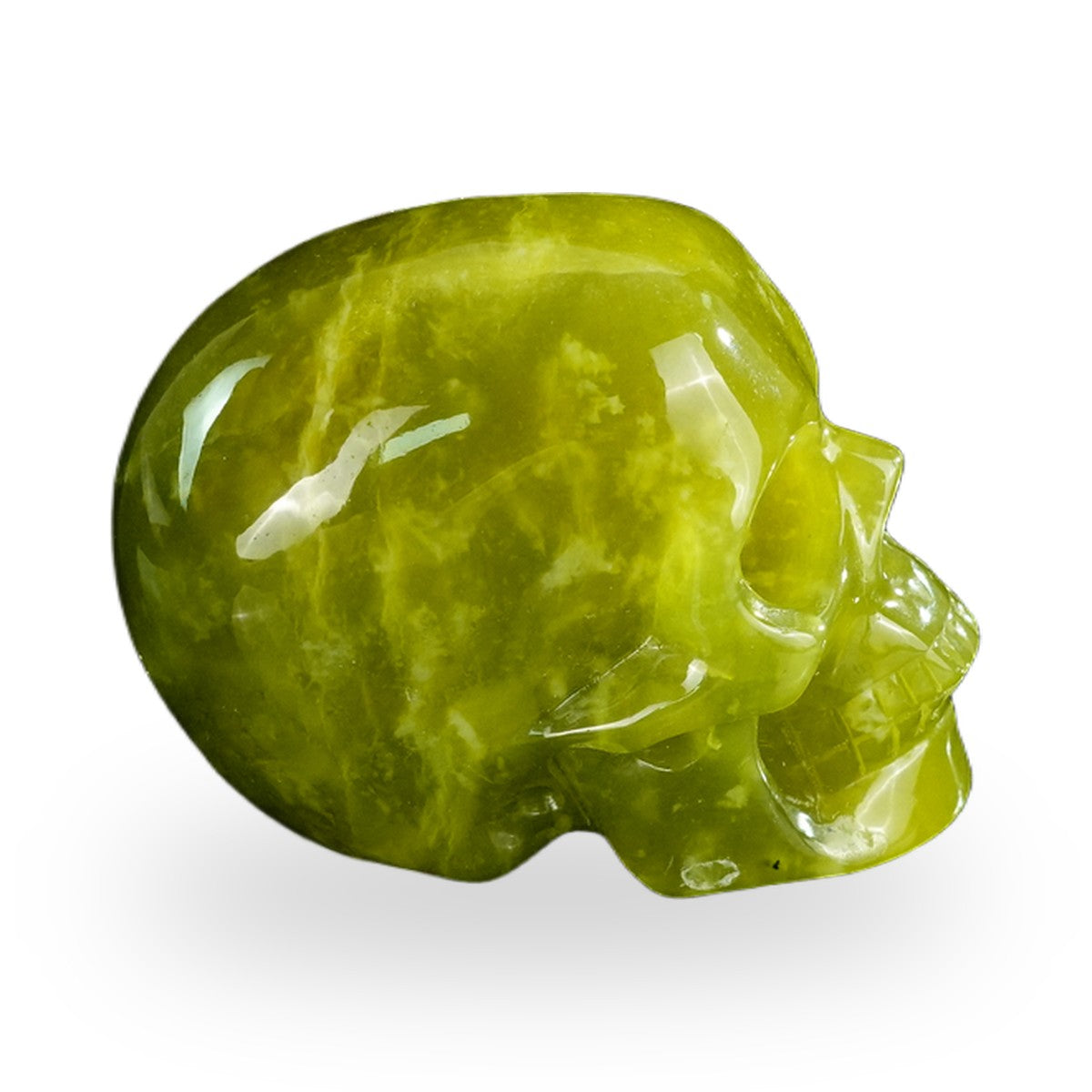 Serpentine crystal skull 2.2" SKH20XJ14 photo 5