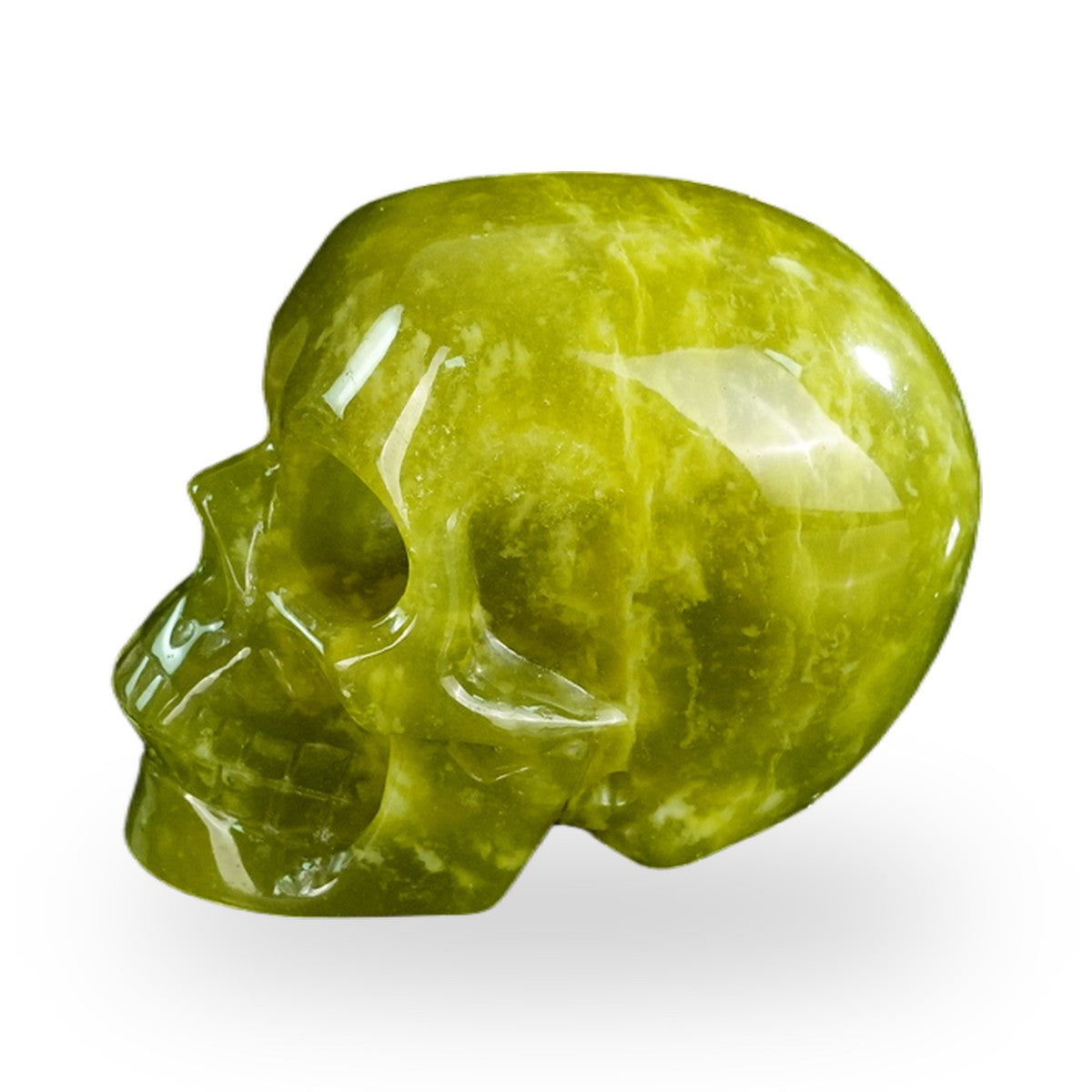 Serpentine crystal skull 2.2" SKH20XJ14 photo 6