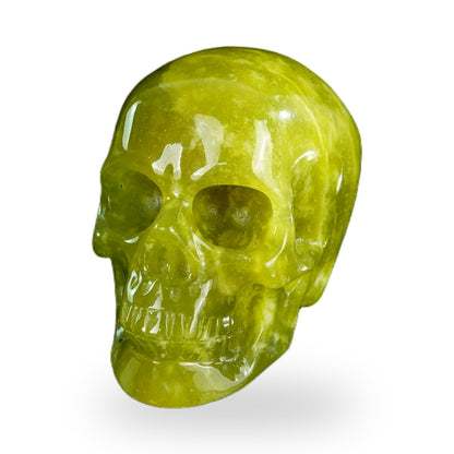 Serpentine crystal skull 2.2" SKH20XJ14 photo 8