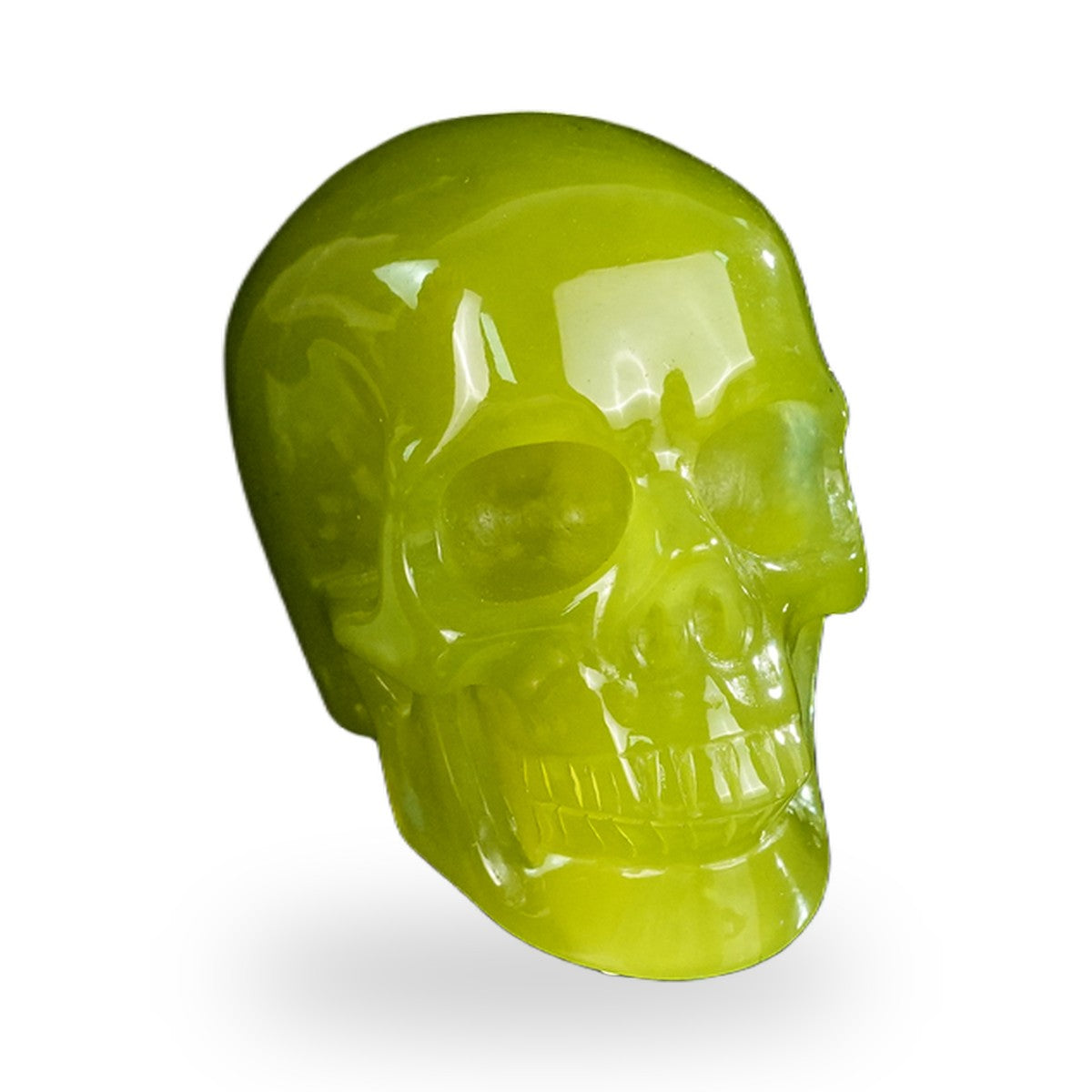 Serpentine crystal skull 2.2" SKH20XJ15 photo 2