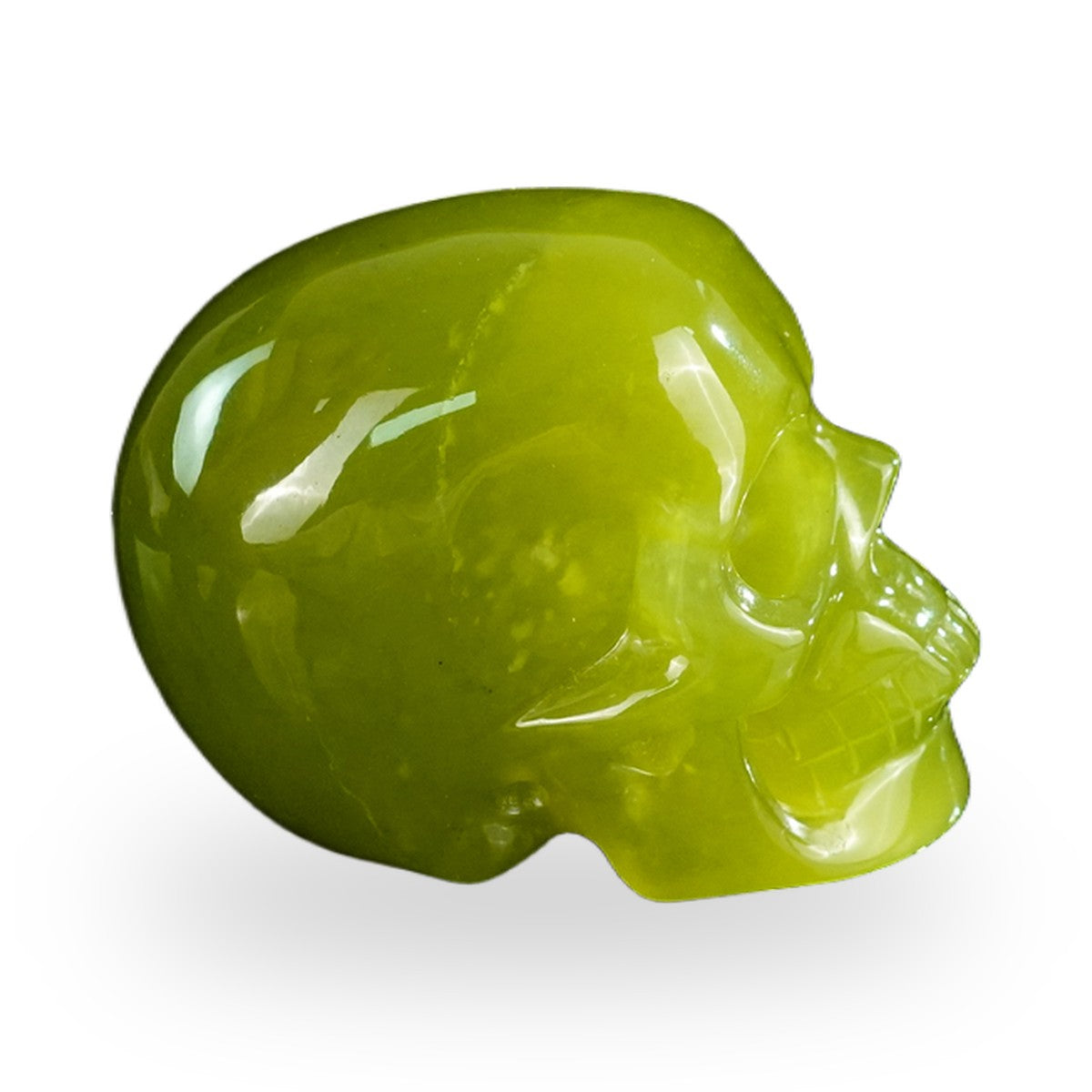 Serpentine crystal skull 2.2" SKH20XJ15 photo 5