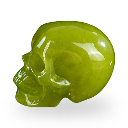 Serpentine crystal skull 2.2" SKH20XJ15 photo 6