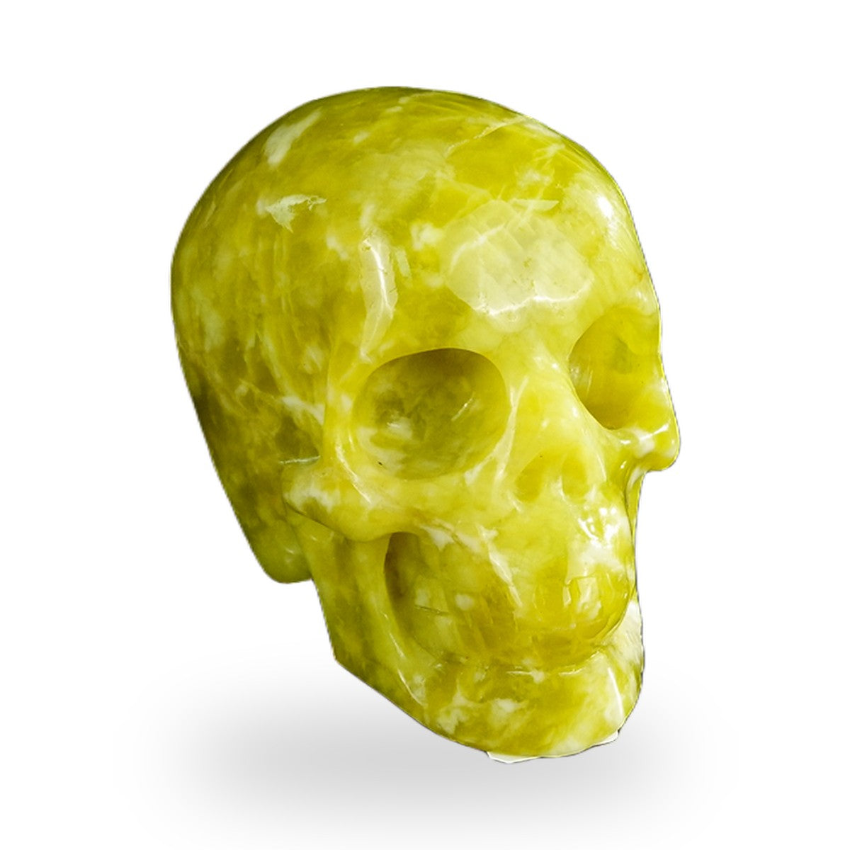 Serpentine crystal skull 2.2" SKH20XJ16 photo 2