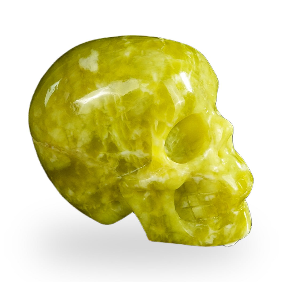 Serpentine crystal skull 2.2" SKH20XJ16 photo 4