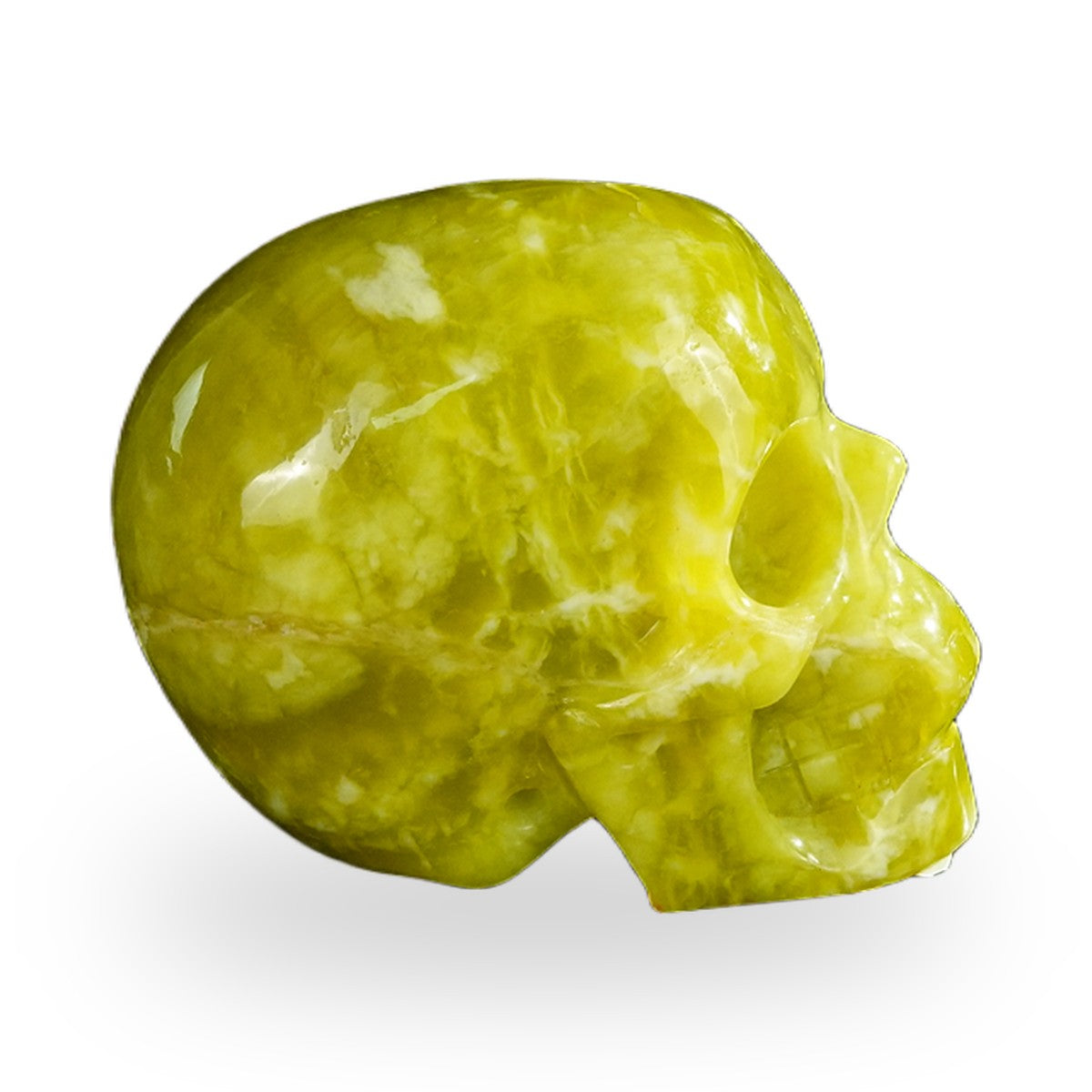 Serpentine crystal skull 2.2" SKH20XJ16 photo 5