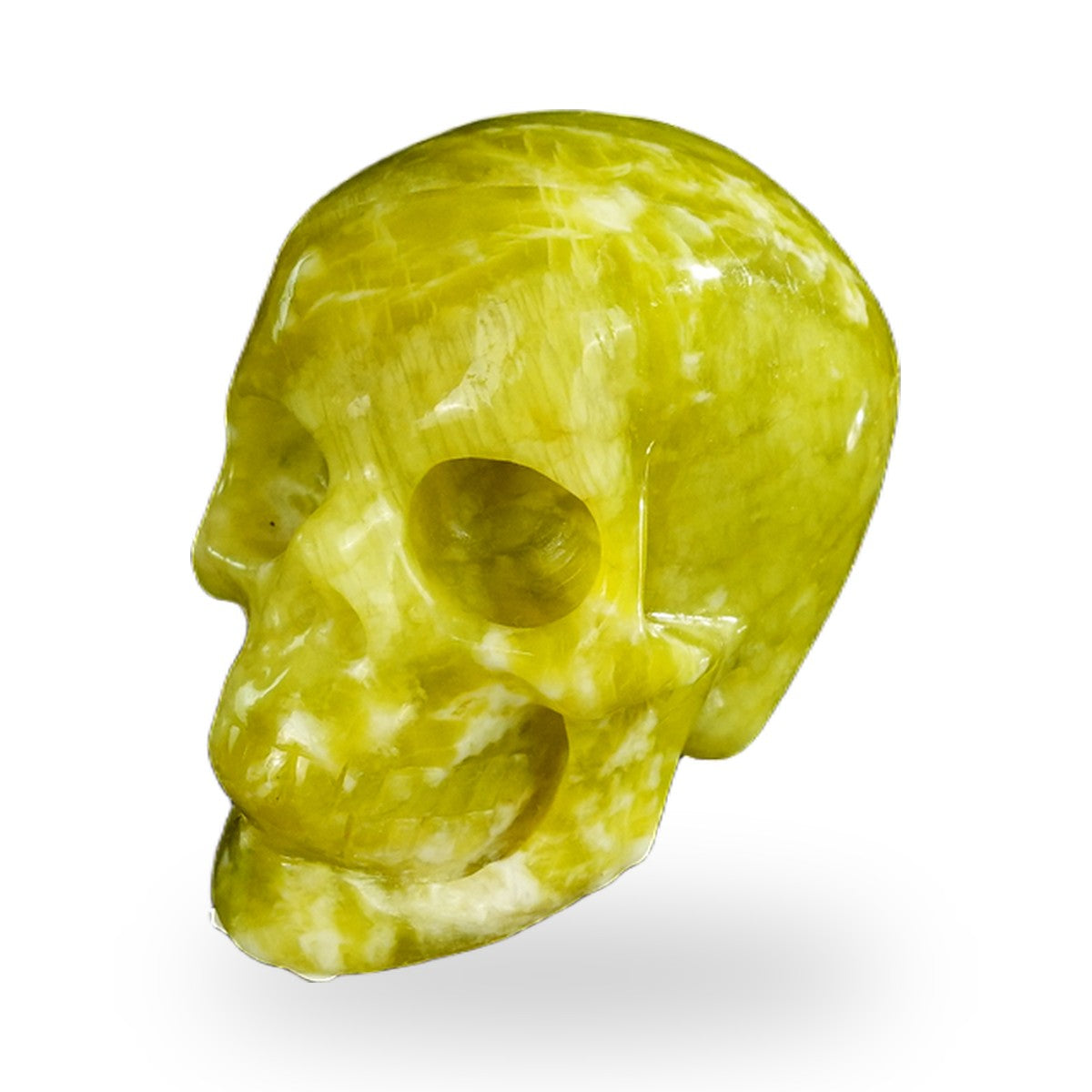 Serpentine crystal skull 2.2" SKH20XJ16 photo 8