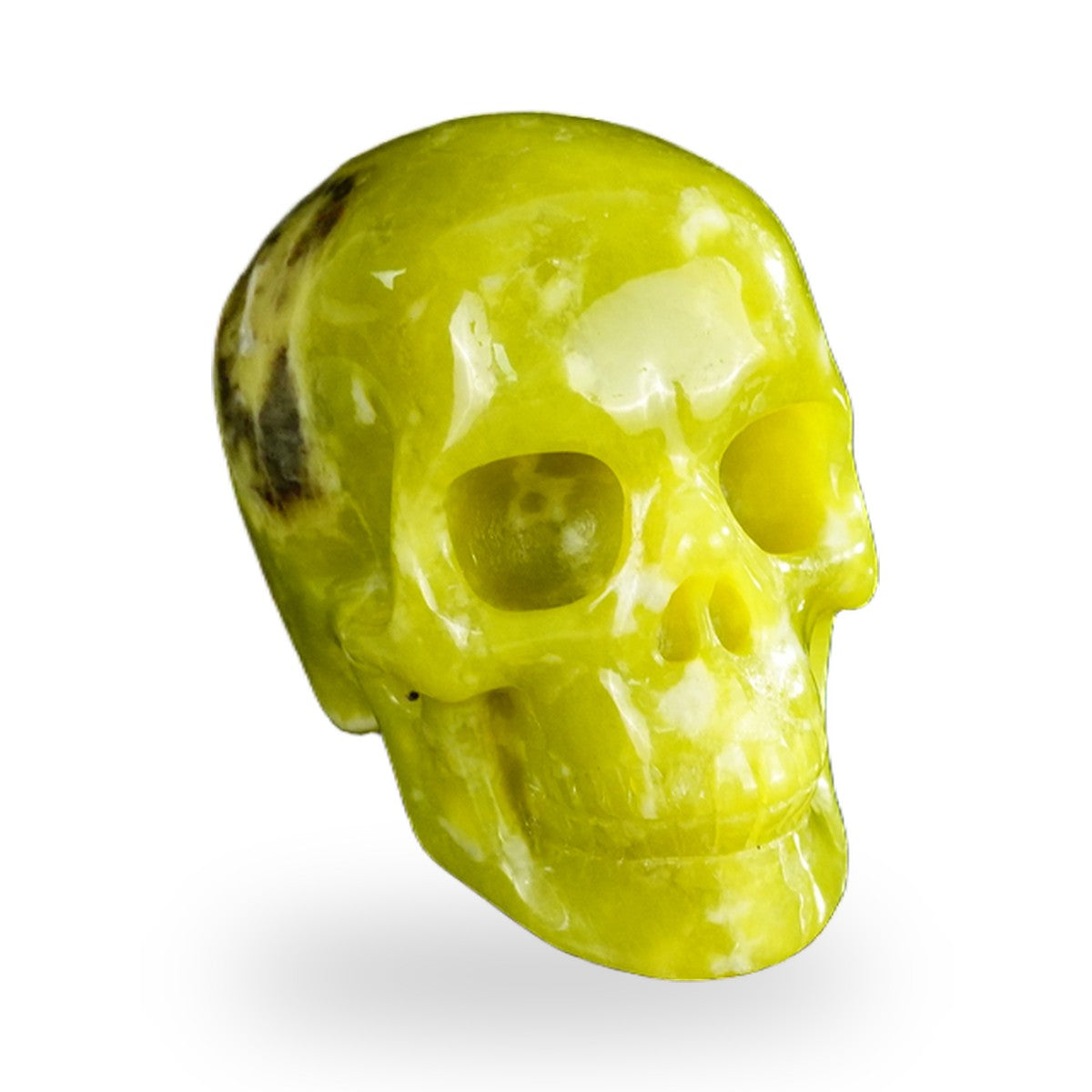 Serpentine crystal skull 2.2" SKH20XJ17 photo 2