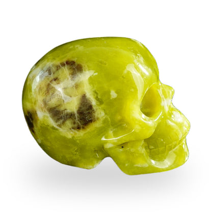 Serpentine crystal skull 2.2" SKH20XJ17 photo 5