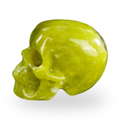 Serpentine crystal skull 2.2" SKH20XJ17 photo 6