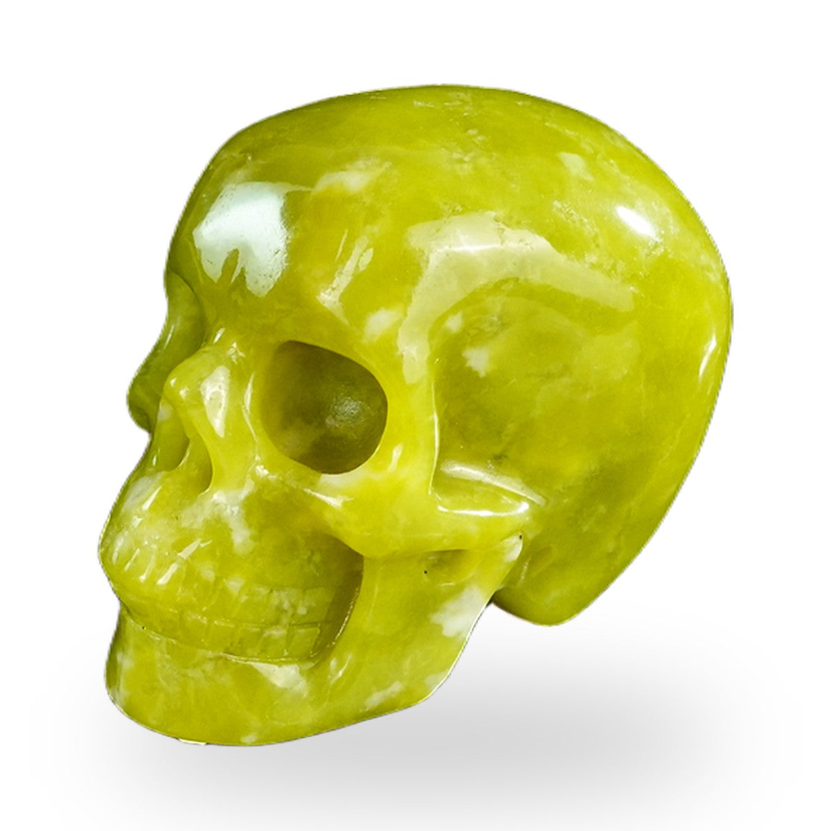 Serpentine crystal skull 2.2" SKH20XJ17 photo 7