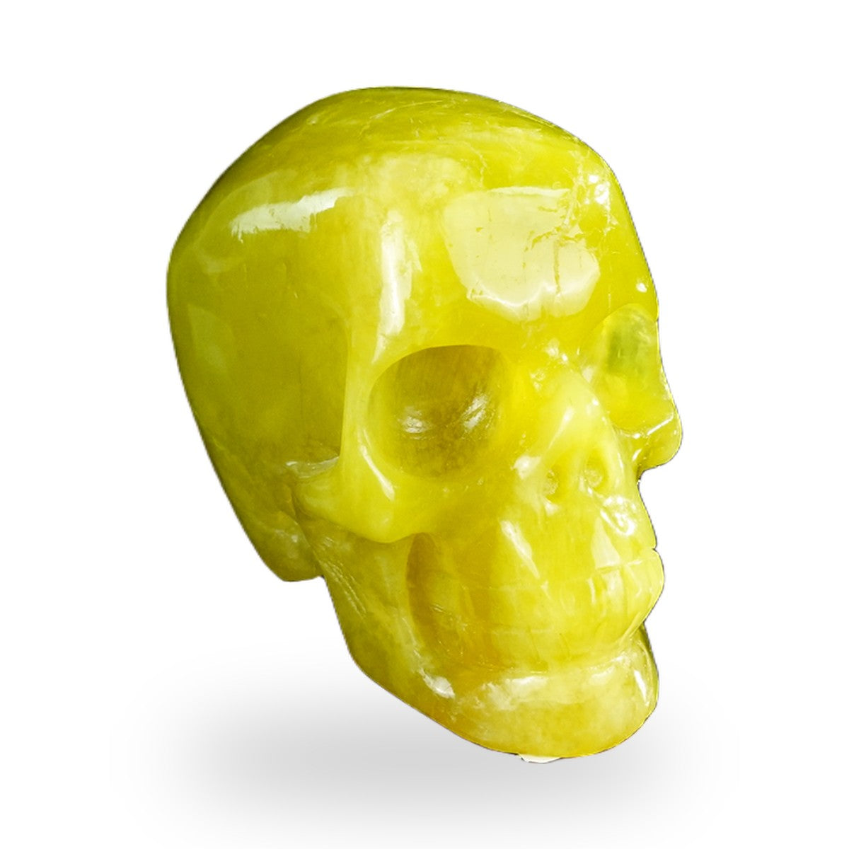 Serpentine crystal skull 2.2" SKH20XJ18 photo 3