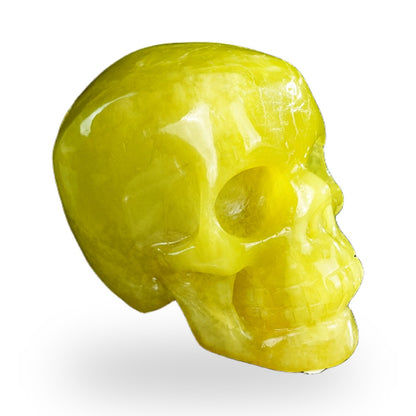 Serpentine crystal skull 2.2" SKH20XJ18 photo 5