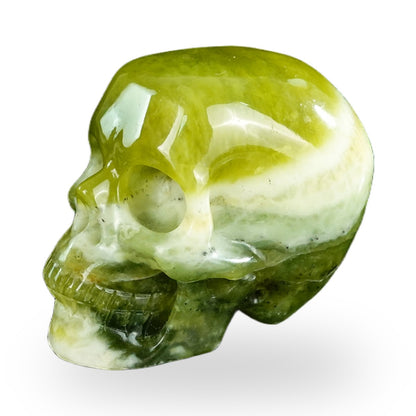 Serpentine crystal skull 2.2" SKH20XJ19 photo 7