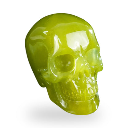 Serpentine crystal skull 2.2" SKH20XJ20 photo 2