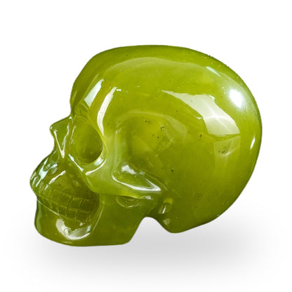 Serpentine crystal skull 2.2" SKH20XJ20 photo 6