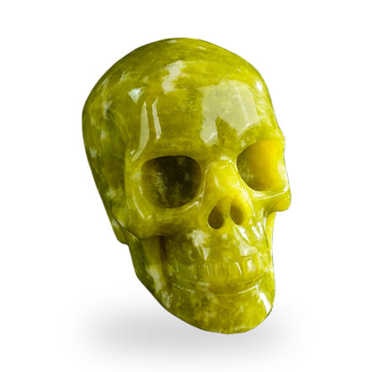 Serpentine crystal skull 3" SKH30XJ02 photo 2