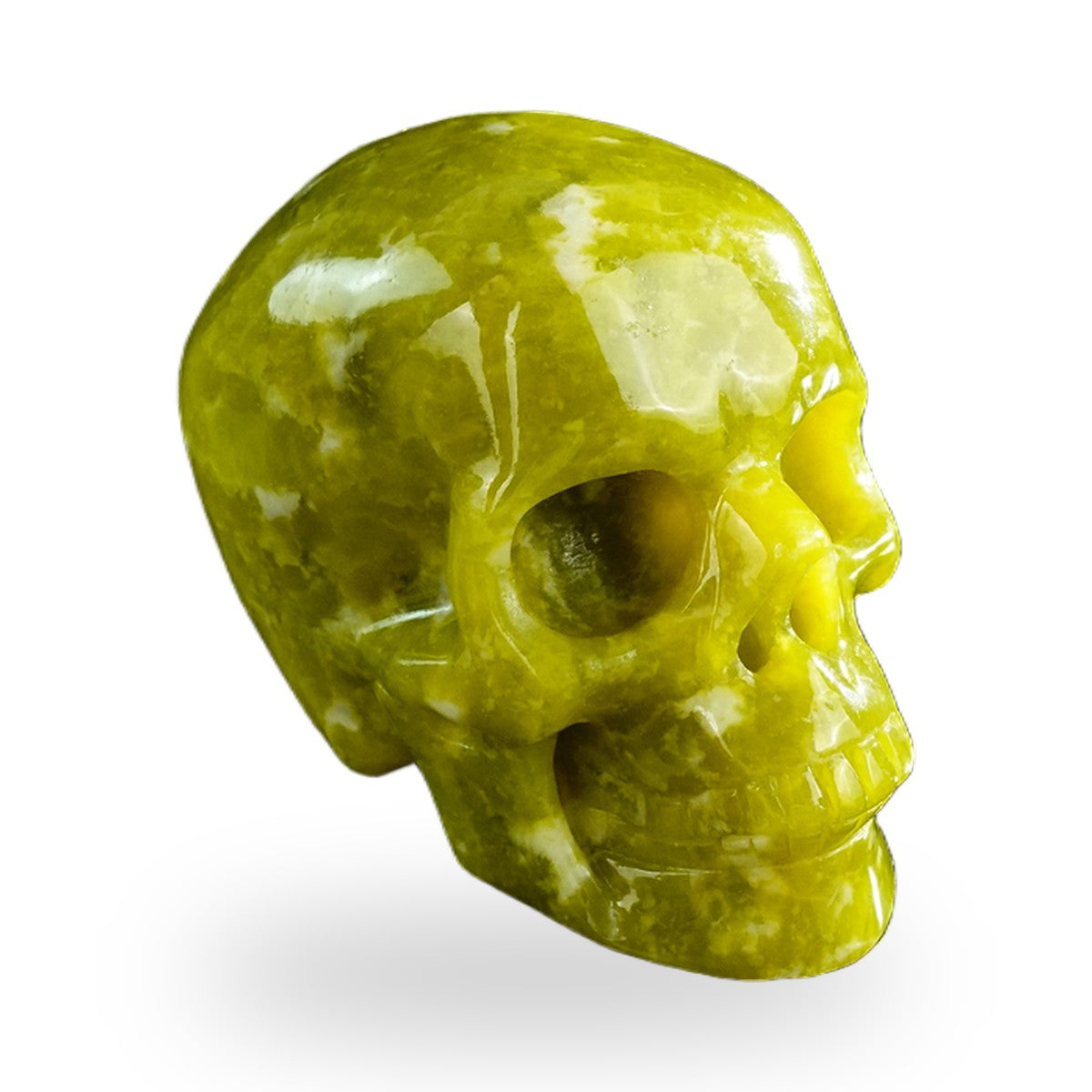 Serpentine crystal skull 3" SKH30XJ02 photo 3