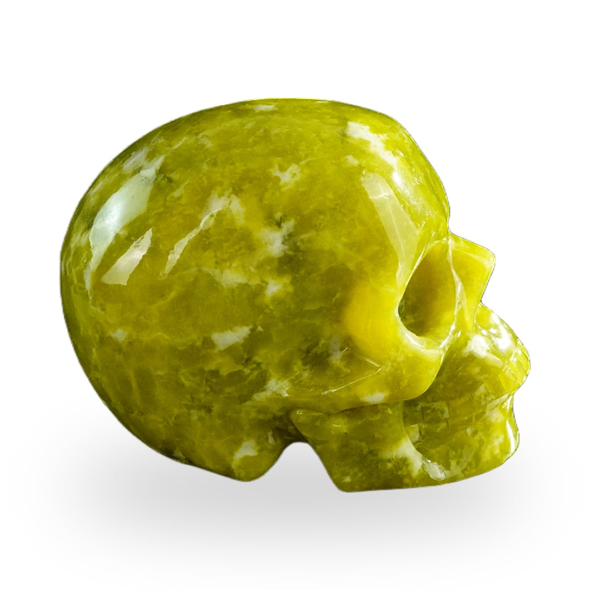 Serpentine crystal skull 3" SKH30XJ02 photo 5