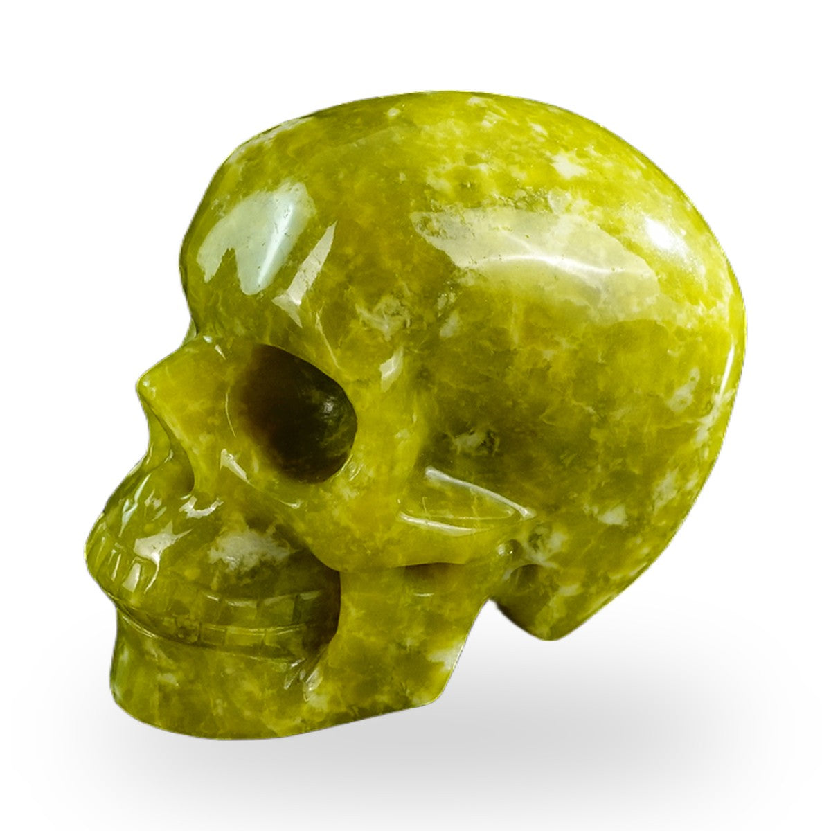 Serpentine crystal skull 3" SKH30XJ02 photo 7