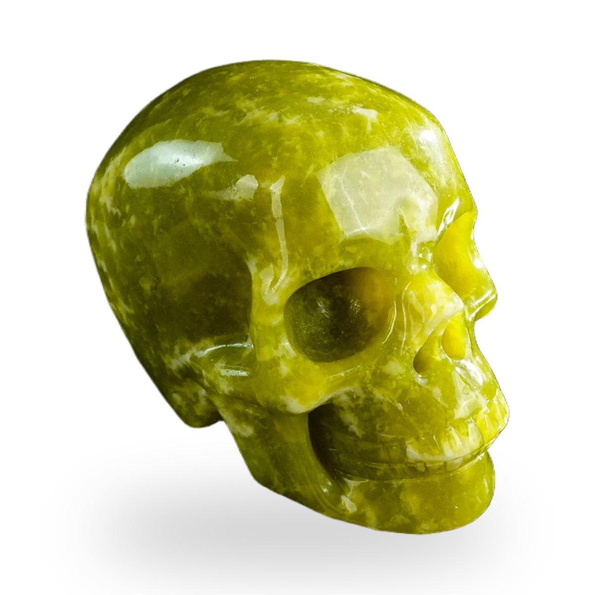 Serpentine crystal skull 3" SKH30XJ03 photo 4