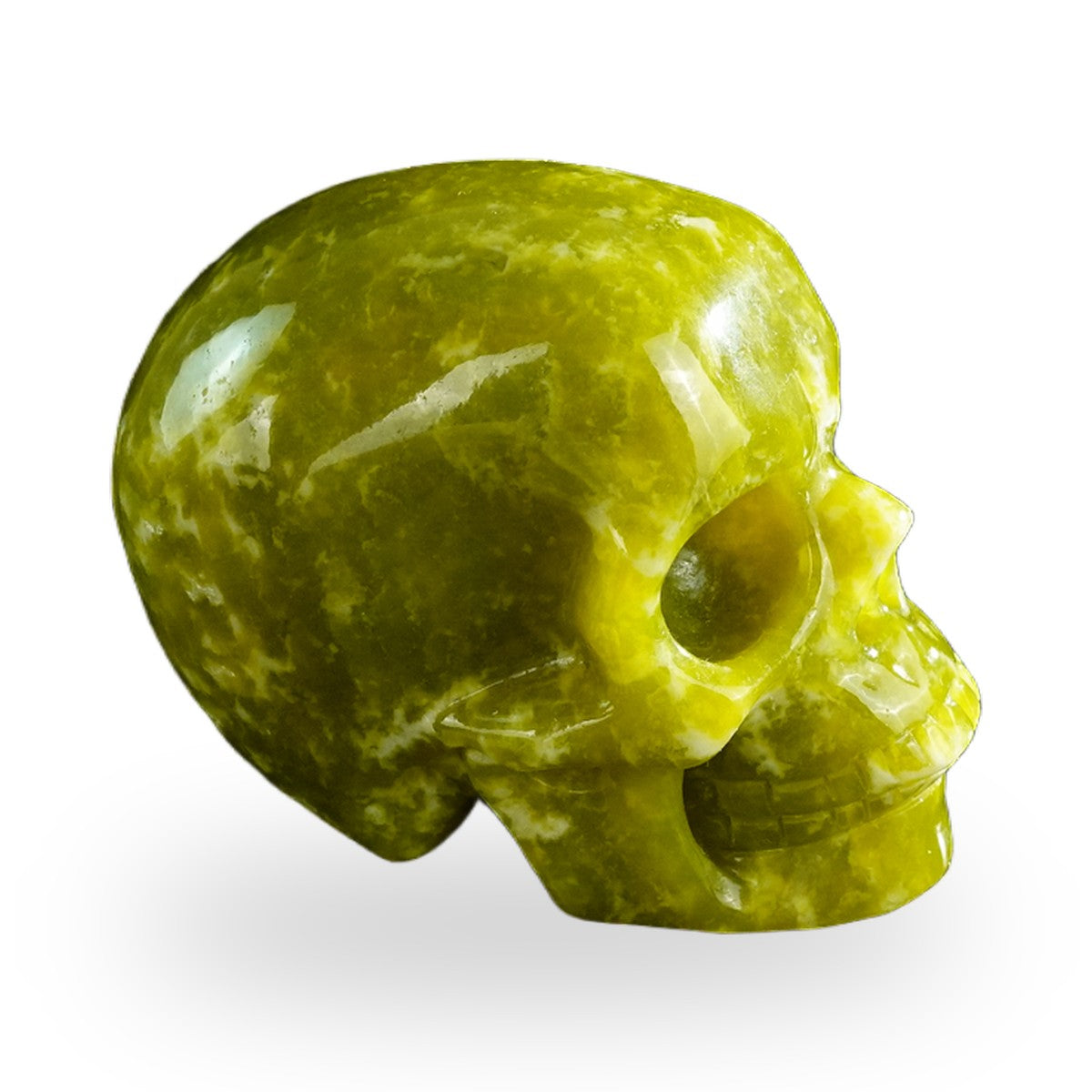 Serpentine crystal skull 3" SKH30XJ03 photo 5
