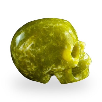 Serpentine crystal skull 3" SKH30XJ03 photo 6