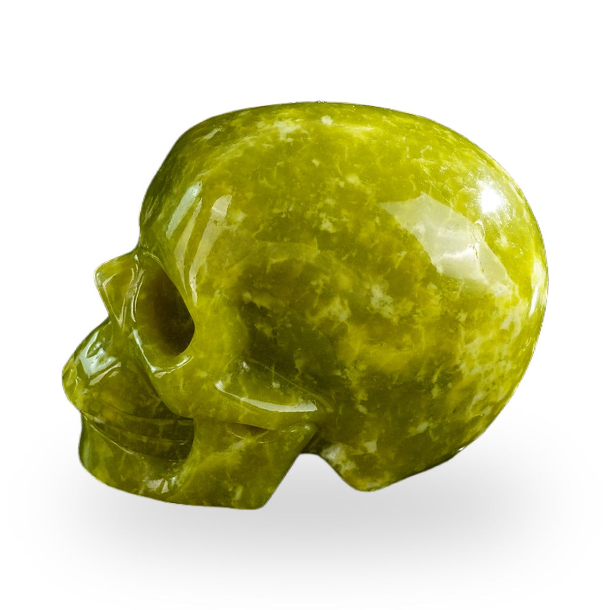 Serpentine crystal skull 3" SKH30XJ03 photo 7