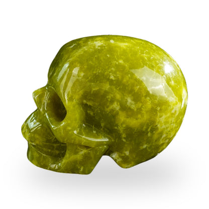 Serpentine crystal skull 3" SKH30XJ03 photo 7