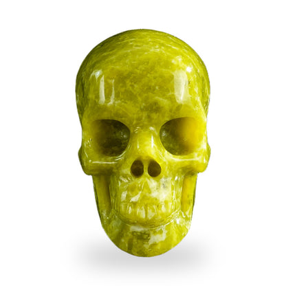 Serpentine crystal skull 3" SKH30XJ04 photo 1