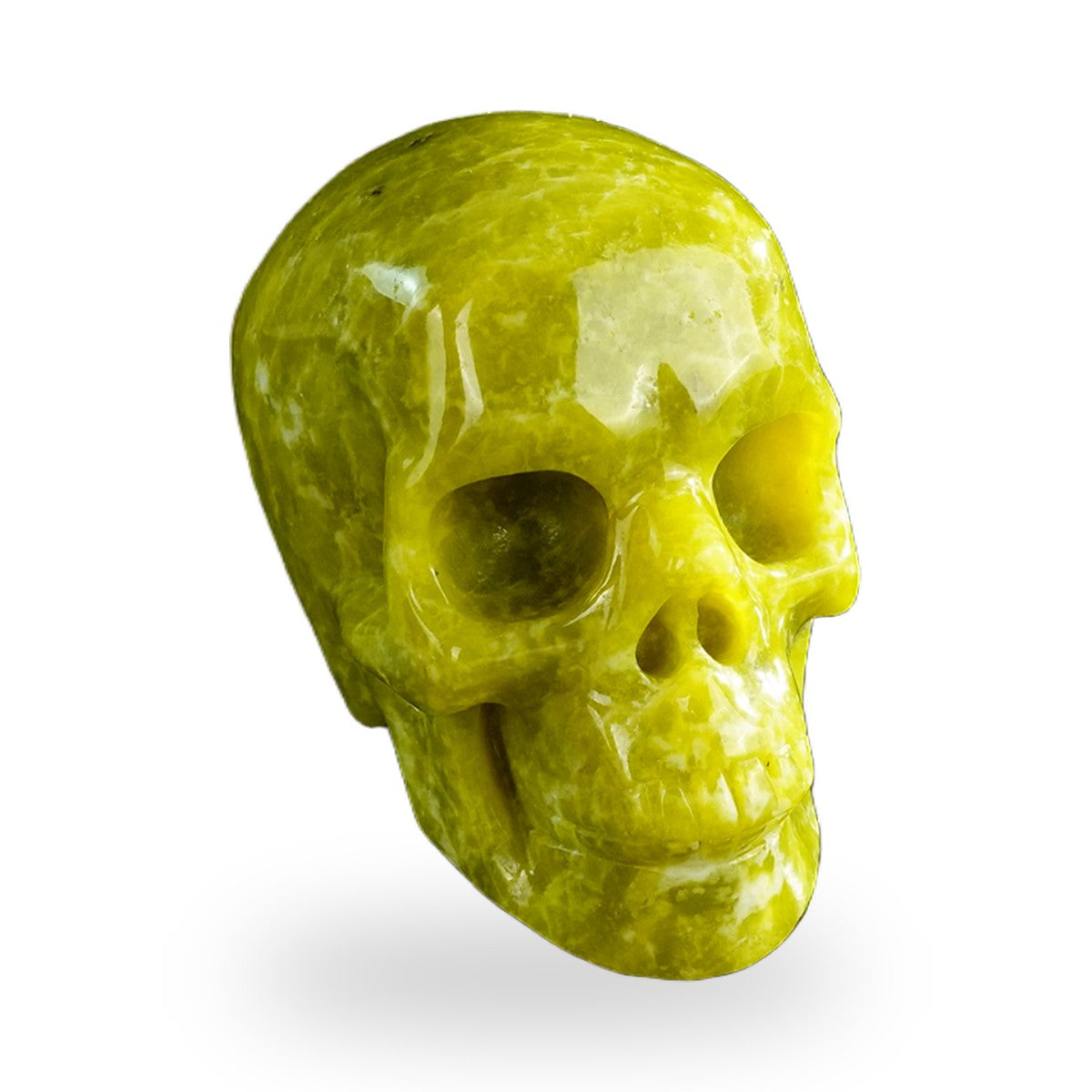 Serpentine crystal skull 3" SKH30XJ04 photo 2
