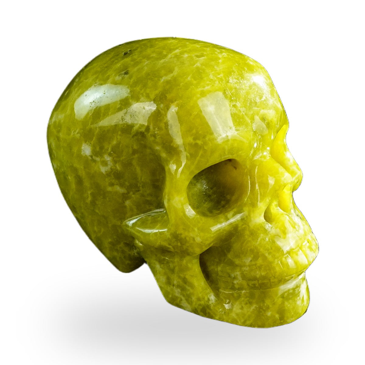 Serpentine crystal skull 3" SKH30XJ04 photo 3