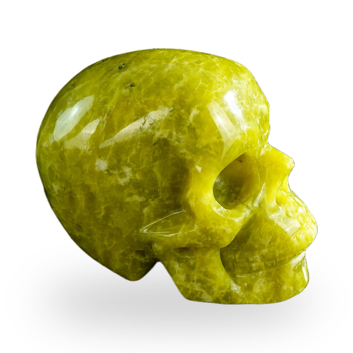 Serpentine crystal skull 3" SKH30XJ04 photo 4