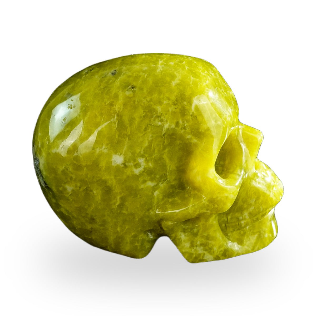 Serpentine crystal skull 3" SKH30XJ04 photo 5