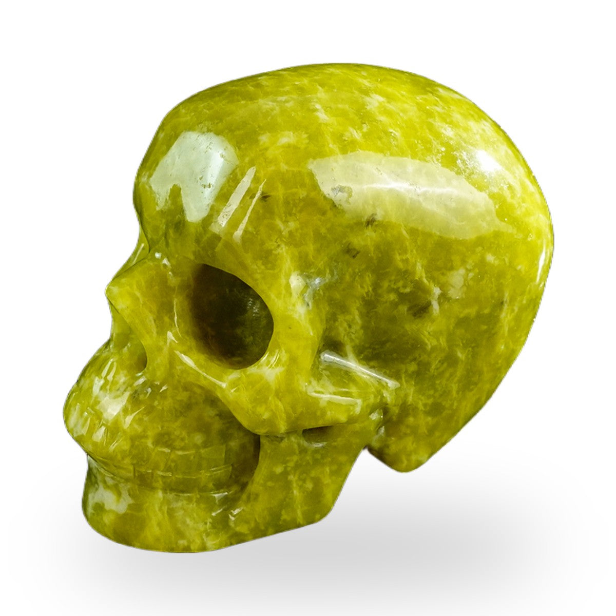 Serpentine crystal skull 3" SKH30XJ04 photo 7