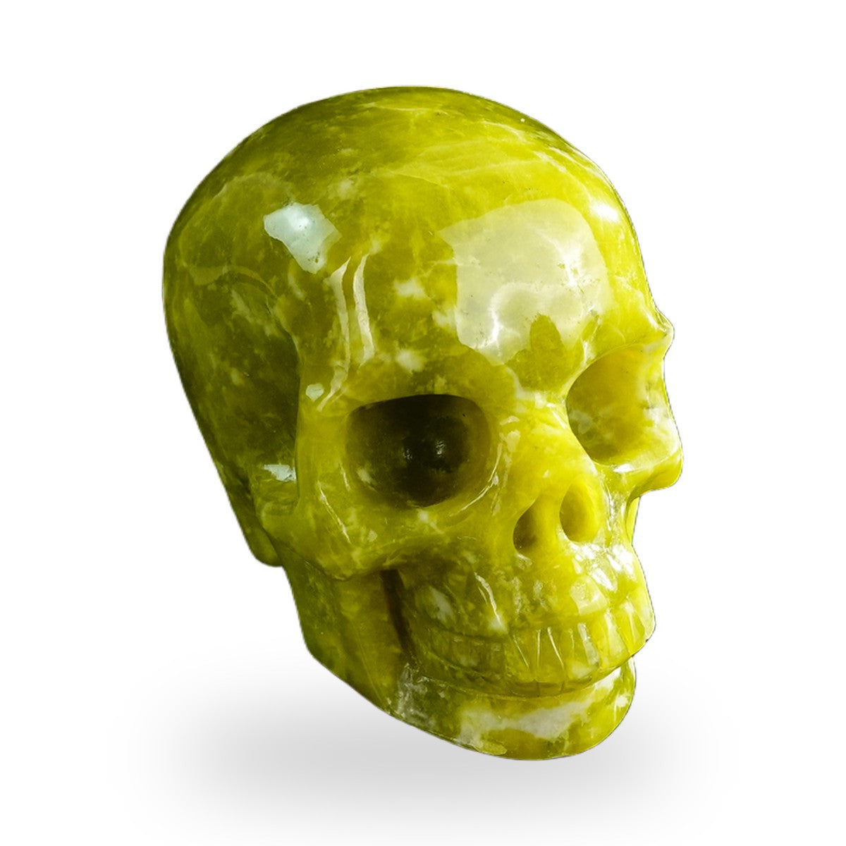 Serpentine crystal skull 3" SKH30XJ05 photo 2