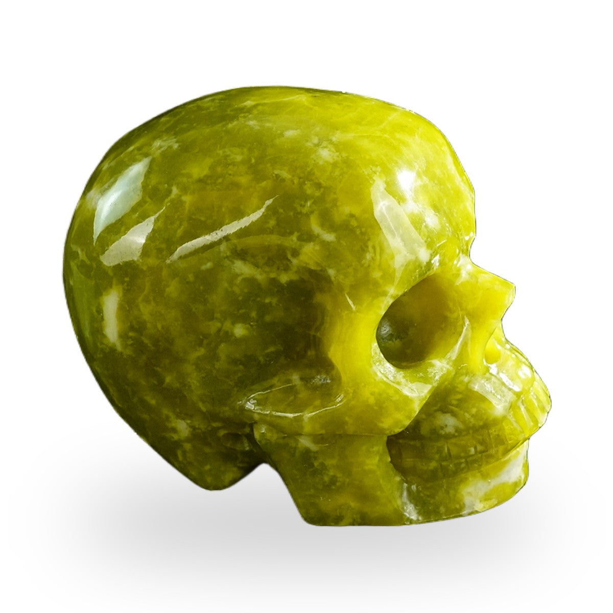 Serpentine crystal skull 3" SKH30XJ05 photo 4
