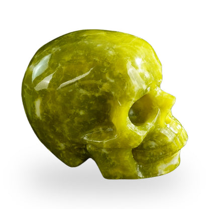 Serpentine crystal skull 3" SKH30XJ05 photo 4