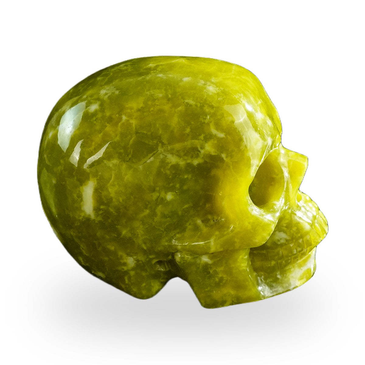 Serpentine crystal skull 3" SKH30XJ05 photo 5